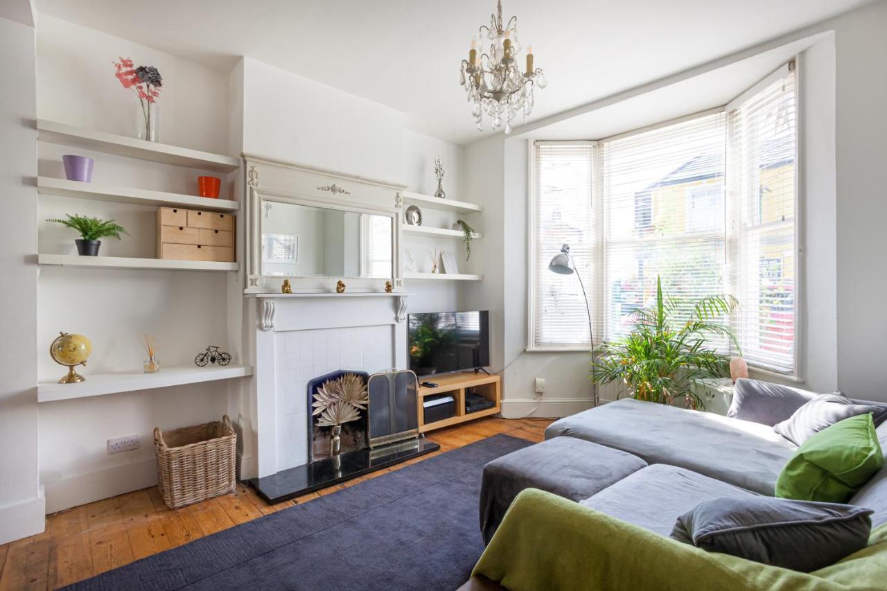 King Bd, Spacious 4Bd Victorian In Hove, 5 Mins From Beach! Vila Exterior foto